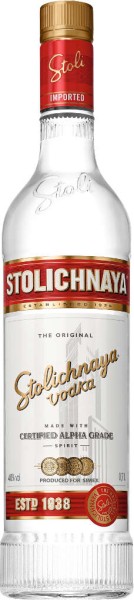 Stolichnaya Vodka 0,7 Liter