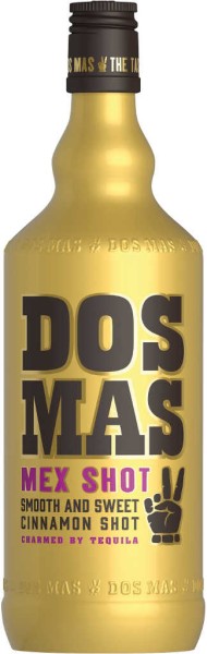 DOS MAS Mex Shot Tequila Zimtlikör 0.7 l