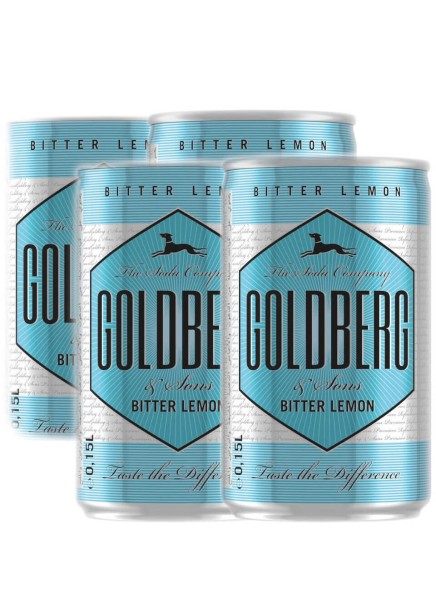Goldberg Bitter Lemon 4x 0,15 Liter Dose