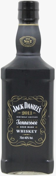 Jack Daniels 2011 Birthday Edition Flasche