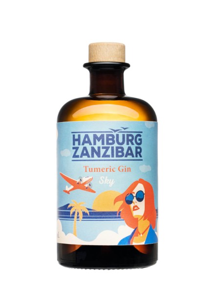 Hamburg-Zanzibar Tumeric Sky Gin 0,5 Liter