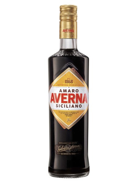 Averna Amaro Siciliano 0,7l mit 2 Gläser