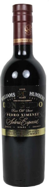 Don Guido Sherry Solera Especial 20 Jahre Pedro Ximenez 0,375 l