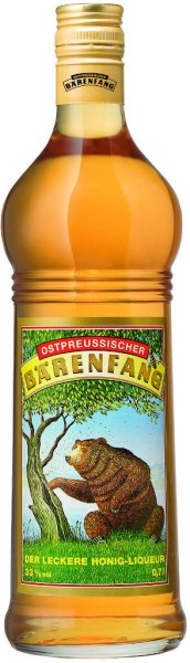 Ostpreussischer Bärenfang Honiglikör 0,7 Liter