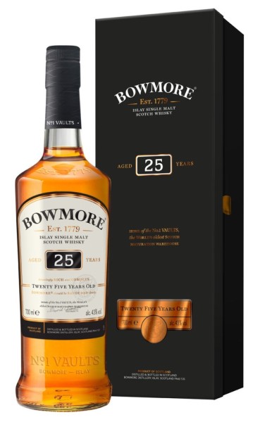 Bowmore 25 yrs. 0,7 l