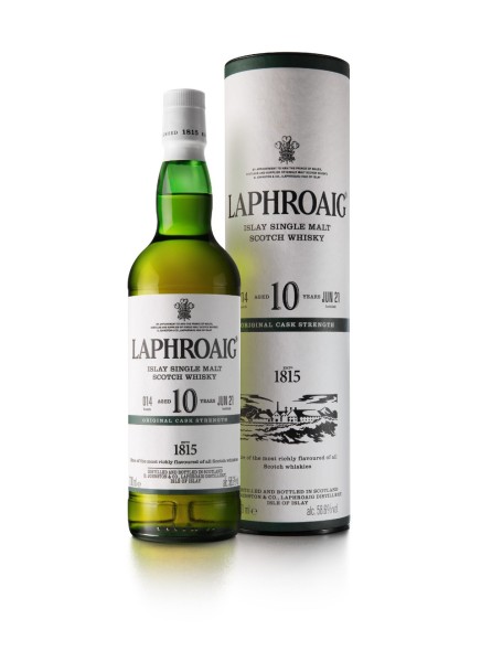Laphroaig Whisky 10 Jahre Batch 14 Cask Strength 0,7 Liter