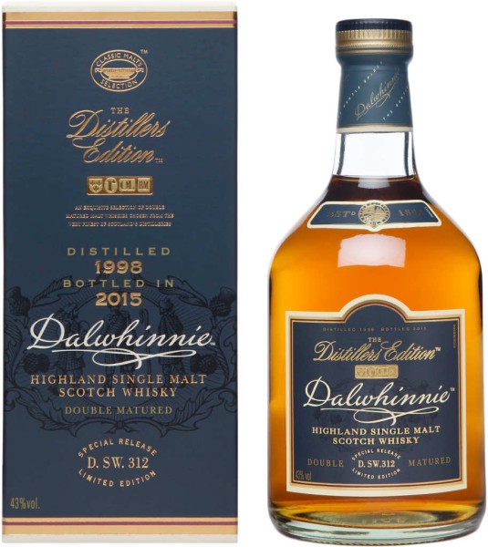 Dalwhinnie Whisky Distillers Edition 1998/2015 0,7 Liter