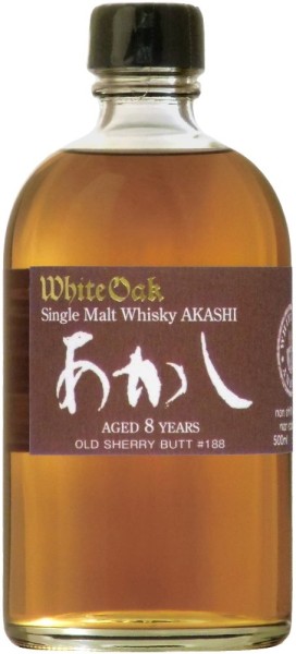 Akashi Whisky White Oak 8 Jahre 0,5 Liter