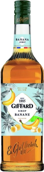 Giffard Bananen Sirup 1 l