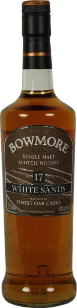 Bowmore Whisky White Sands 17 Jahre 0,7 Liter