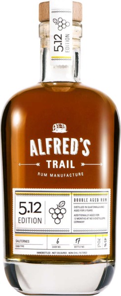 Alfreds Trail Edition 5.12 Guatemala Rum 0,7l