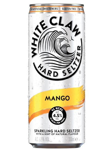 White Claw Hard Seltzer Mango 0,33 Liter Dose