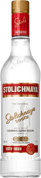 Stolichnaya Wodka 0,5 Liter