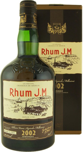 J.M Rum Vintage 2002