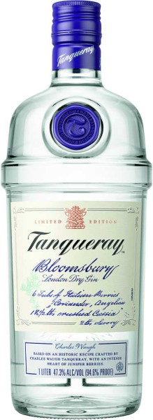 Tanqueray Bloomsbury Gin - Limited Edition 1 Liter