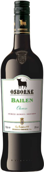 Osborne Sherry Bailen Oloroso 0,75 Liter