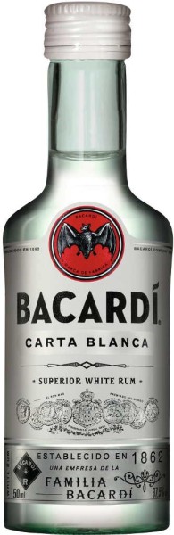 Bacardi Superior Rum 5 cl