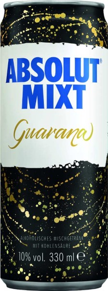 Absolut Mixt Guarana 0,33 Liter
