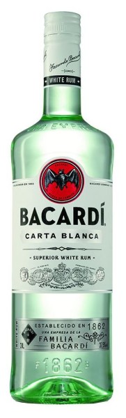 Bacardi Rum Carta Blanca 3 l
