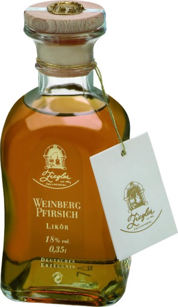 Ziegler Weinbergpfirsisch Likör 0,35 l