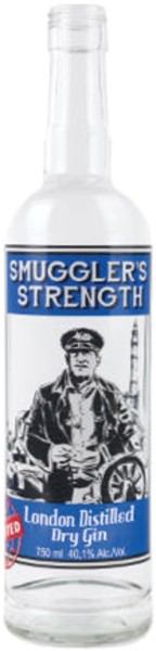 Smugglers Strength London Dry Gin 0,7 Liter