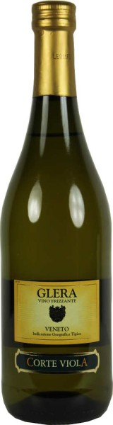 Glera Vino Frizzante Veneto Corte Viola 0,75 Liter mit Schraubverschluss