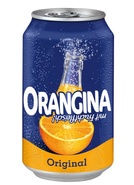 Orangina Original 0,33 Liter Dose