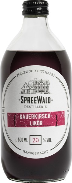 Spreewood Distillers Sauerkirsch Likör 0,5 Liter