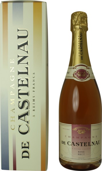 Champagne De Castelnau Rosé 0,75 l in Geschenkpackung