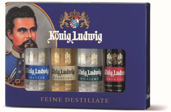 Lantenhammer König Ludwig 4er Brände Set 4x 0,05 l