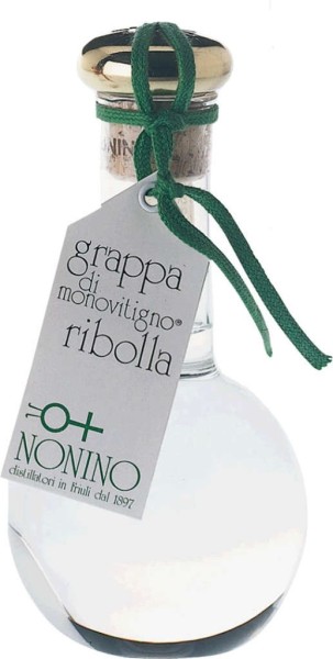 Grappa Nonino Ribolla Cru Monovitigno 0,2 Liter