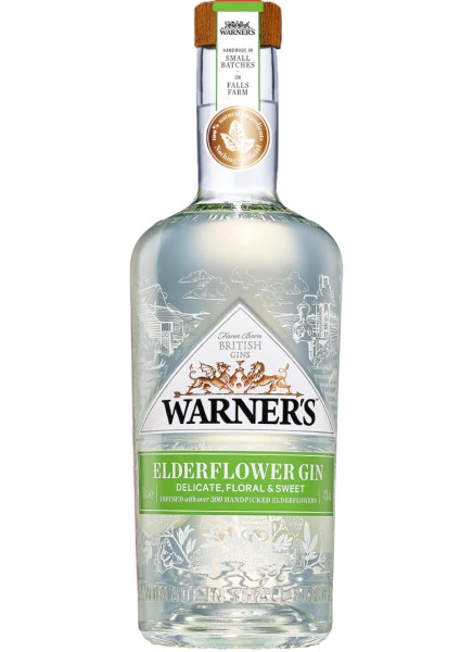 Warner Edwards Elderflower Gin 0,7 Liter