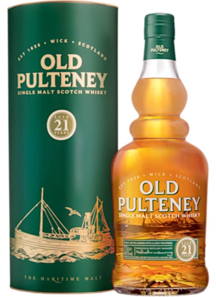 Old Pulteney Whisky 21 Jahre 0,7 Liter