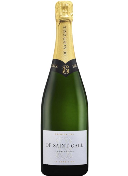 De Saint Gall Champagner Brut Tradition 0,75 Liter