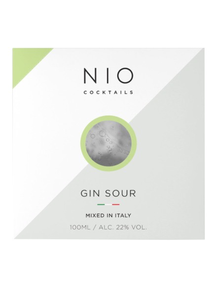 NIO Cocktails Gin Sour Premix 0,1 Liter