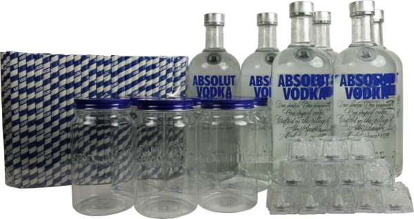 Absolut Vodka Swedish Mojito Gläser Set