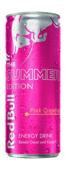 Red Bull Summer Edition Pink 0,25 Liter