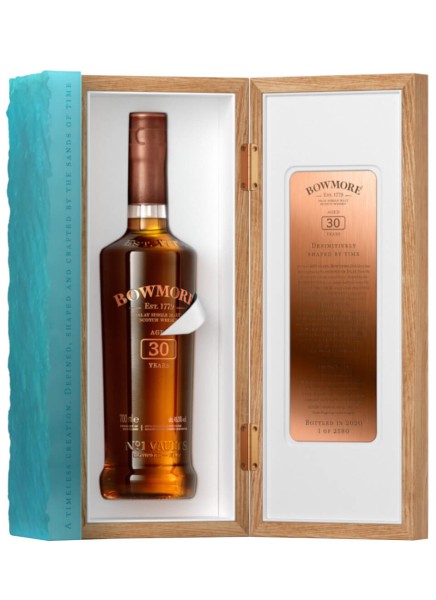 Bowmore Whisky 30 Jahre 0,7 Liter