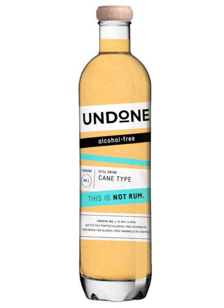 Undone No 1 Sugar Cane Type This is NOT Rum! Alkoholfrei 0,7 Liter