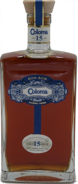 Coloma Rum 15 Jahre 0,7 Liter