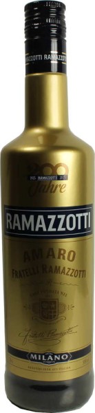 Ramazzotti Amaro Gold Edition 0,7 Liter
