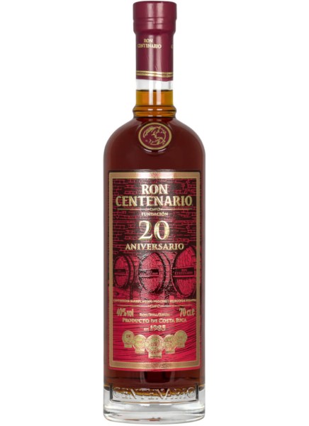 Centenario Rum Fundacion 20 Yrs. 0,7 Liter