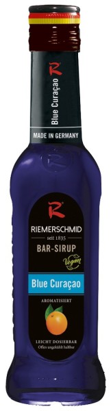Riemerschmid Barsirup Blue Curacao 0,25 Liter