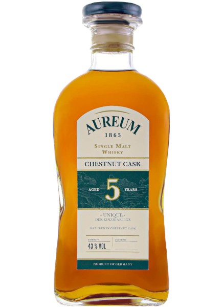 Aureum 1865 Chestnut Single Malt Whisky 1 Liter
