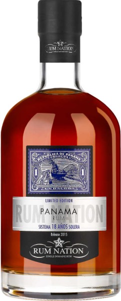 Rum Nation Panama Sistema 18 Solera 0,7 Liter