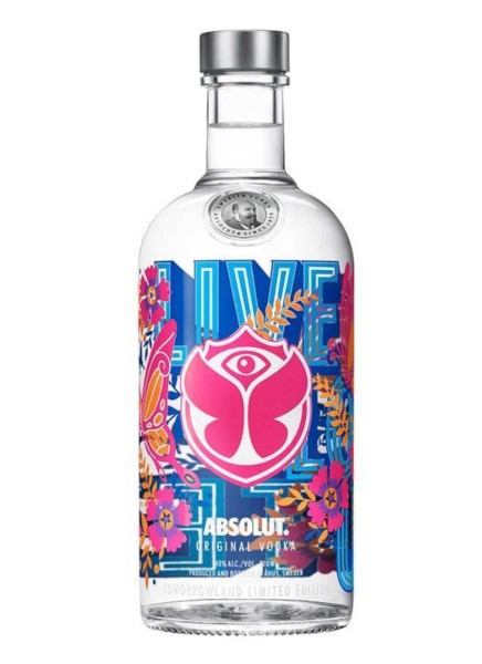 Absolut Vodka Tomorrowland 2021 Edition 0,7 L