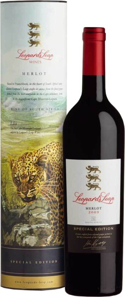 Leopard&#039;s Leap Merlot Rotwein 0,75 Liter in Präsentdose
