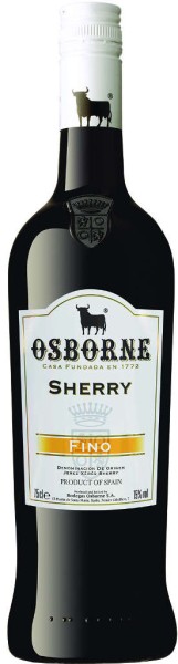 Osborne Sherry Fino 0,75 Liter