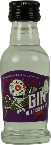 Weihwassers Hell&#039;s Kitchen Gin Mini 0,02 Liter