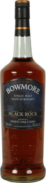 Bowmore Whisky Black Rock 1 Liter